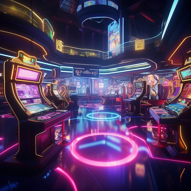 Antarmuka permainan Fishing Arcade di colek77 dengan kontrol penembakan interaktif
